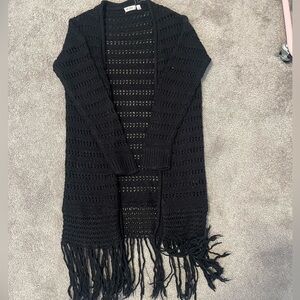 Long Flowy Cardigan with tassels